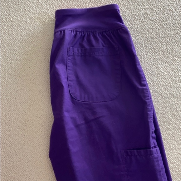 Purple Scrub Pants - Picture 2 of 3